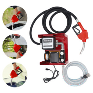 Kit para diésel y aceite, eléctrica de 110V 550W-60L/Min con medidor y dispensador automático